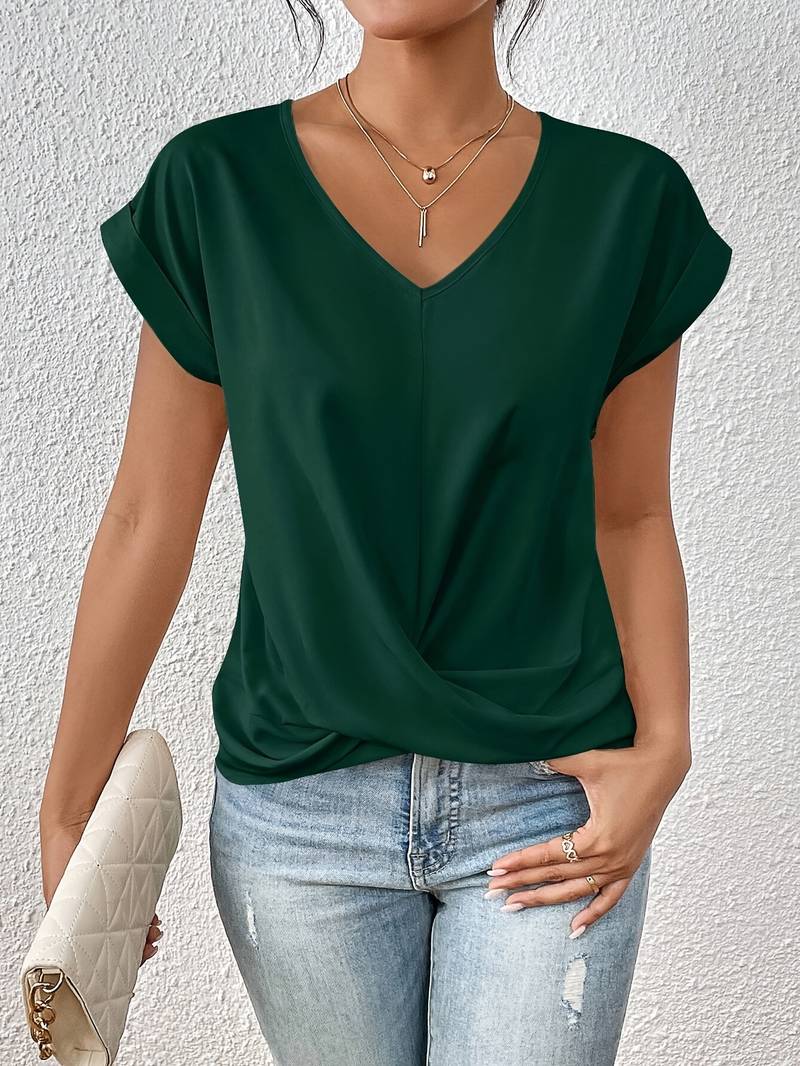 Tess™ - Comfortabel Dames T-shirt met Korte Mouwen