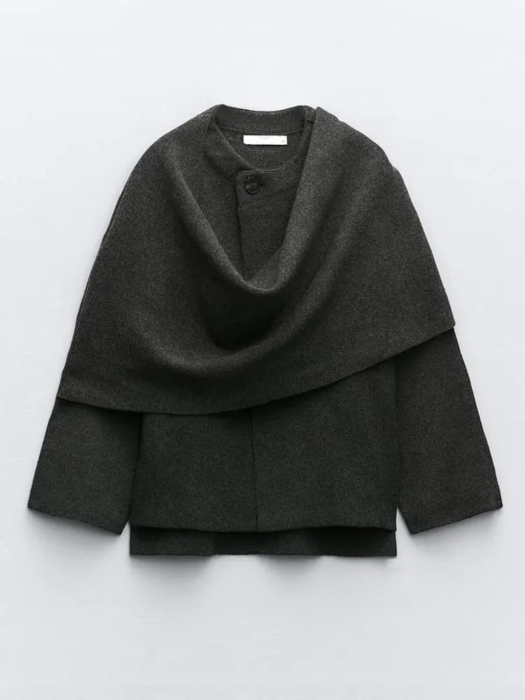 Macey™ - Classy Scarf Coat