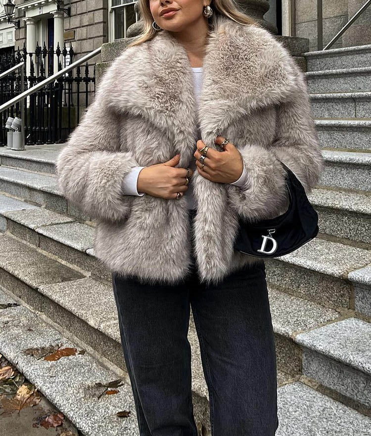 Amelie™ - Faux Fur Jas voor vrouwen