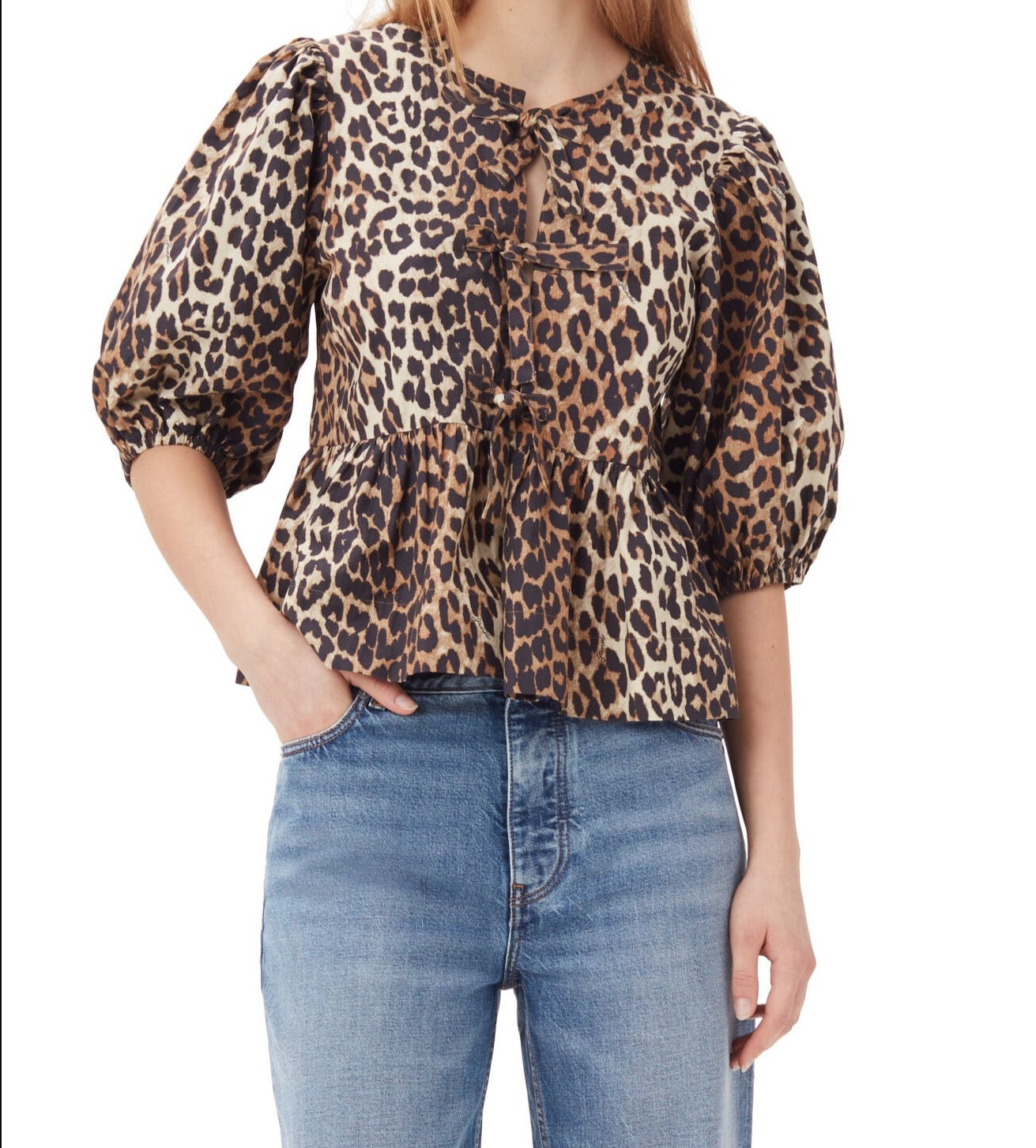 Bella™ - Leopard Print Top