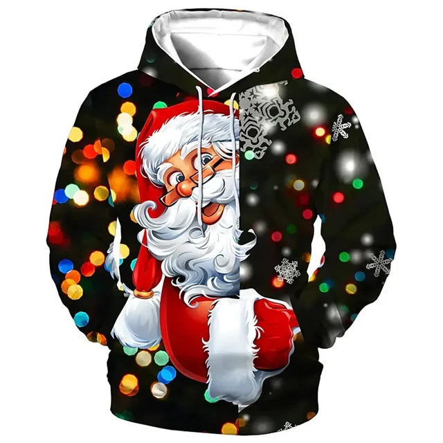 Kerst Hoodie voor mannen