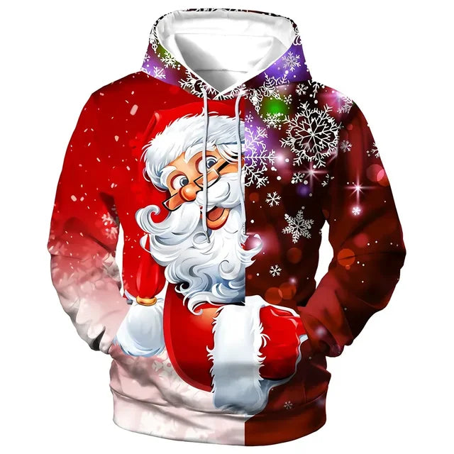 Kerst Hoodie voor mannen