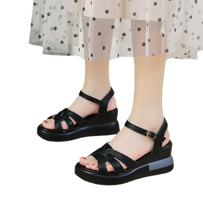 Genevieve™ - De meest comfortabele plateau sandalen