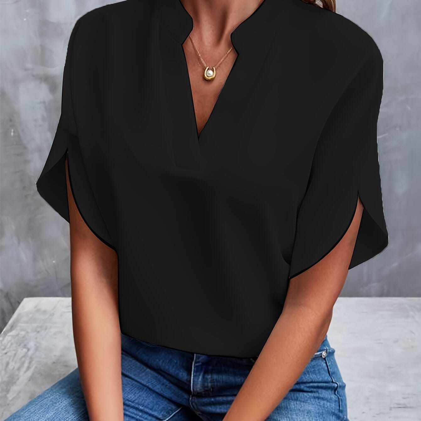 Nina™ - Elegante Lichtgewicht Blouse