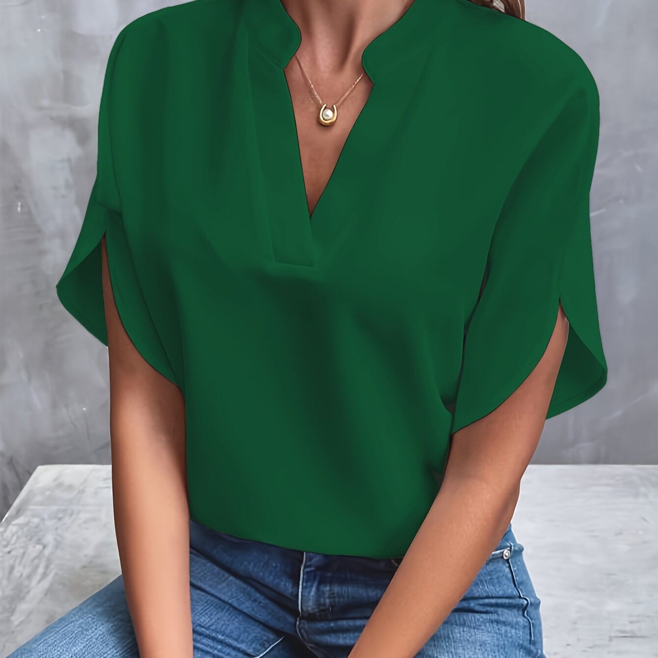 Nina™ - Elegante Lichtgewicht Blouse