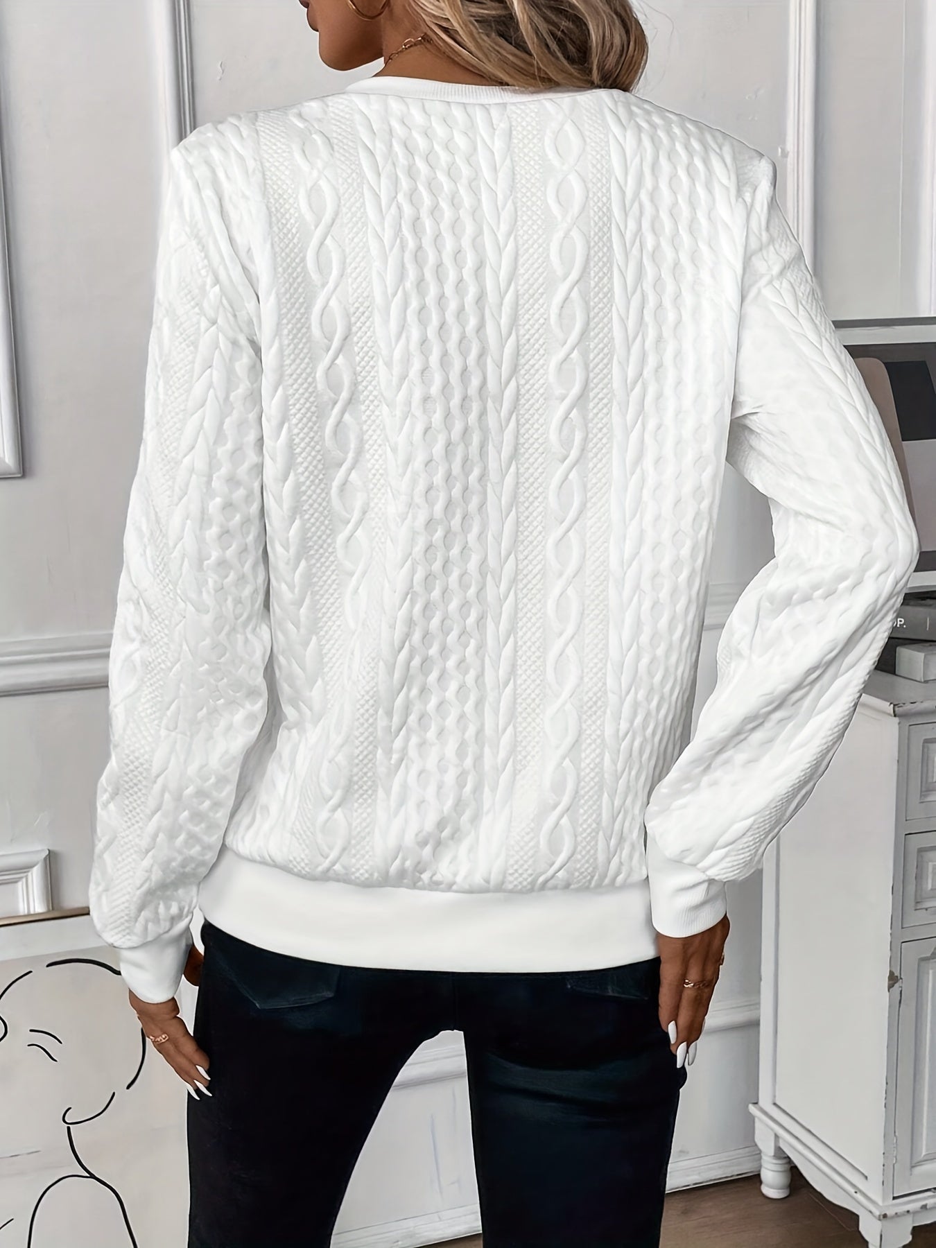 Sanne™ - Sweater met rits