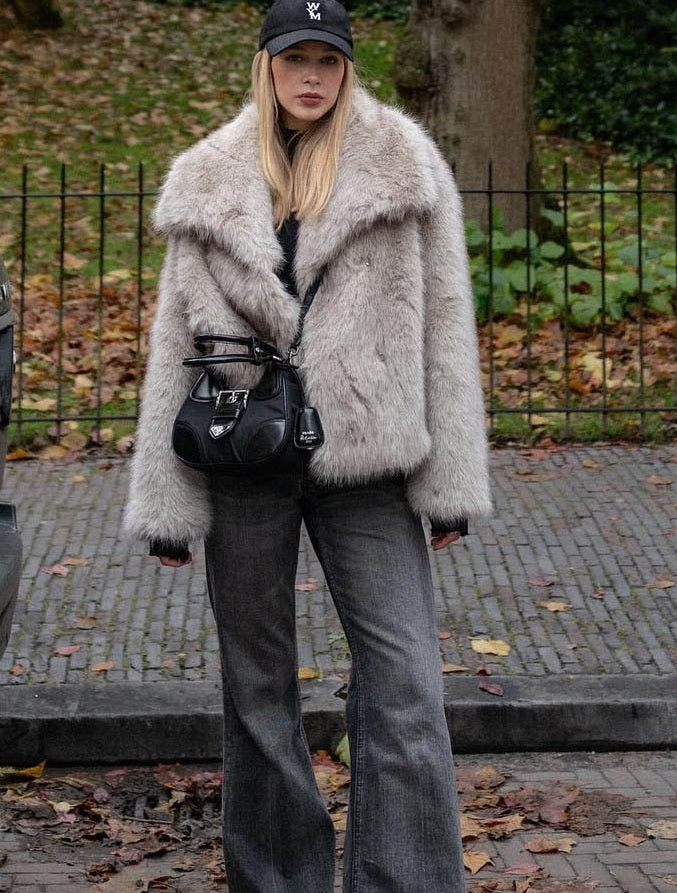 Amelie™ - Faux Fur Jas voor vrouwen