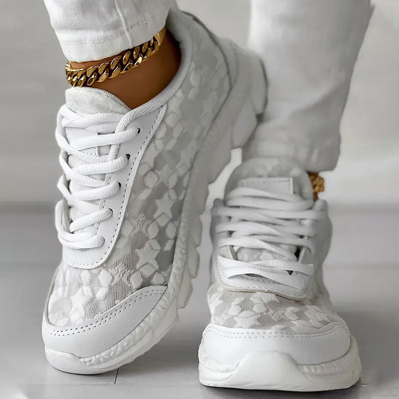 Nola™ - Comfortabele witte sneakers