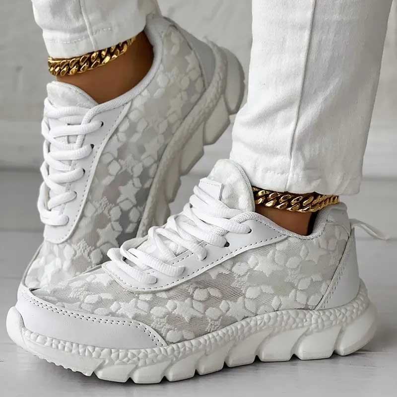 Nola™ - Comfortabele witte sneakers